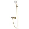 Купить Смеситель для душа с встроенным изливом WONZON & WOGHAND MUSE Corno, Брашированное золото (WW-A30902-BG) (ww-a30902-bg) по цене 25498 руб., в Санкт-Петебруге в интернет магазине 100-Систем, а также дургие товары WONZON & WOGHAND из раздела Смесители с коротким изливом и Смесители для ванны и душа
