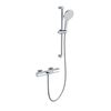 Купить Смеситель для ванны с душевым гарнитуром и термостатом WONZON & WOGHAND Plate, Хром (WW-C2017-A-CR) (ww-c2017-a-cr) по цене 29152 руб., в Санкт-Петебруге в интернет магазине 100-Систем, а также дургие товары WONZON & WOGHAND из раздела Смесители с коротким изливом и Смесители для ванны и душа