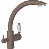 Купить Смеситель для кухни Florentina Шале FL Коричневый (333.25h.2113.105) по цене 13550 руб., в Санкт-Петебруге в интернет магазине 100-Систем, а также дургие товары Florentina из раздела Смесители с подключением фильтра и Смесители для кухни