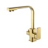 Купить Смеситель для кухни c подключением фильтра WONZON & WOGHAND, Брашированное золото (WW-88458004-BG) (ww-88458004-bg) по цене 30824 руб., в Санкт-Петебруге в интернет магазине 100-Систем, а также дургие товары WONZON & WOGHAND из раздела Смесители с подключением фильтра и Смесители для кухни