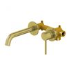 Купить Смеситель TIMO Saona 2372/17SM для раковины скрытого монтажа, золото матовое (2372/17sm) по цене 21859 руб., в Санкт-Петебруге в интернет магазине 100-Систем, а также дургие товары TIMO из раздела Встраиваемые настенные смесители для раковины и Смесители для раковины