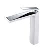 Купить BOHEME высокий смеситель для умывальника БЕЛЫЙ+ХРОМ 372-W (372-w) по цене 29864 руб., в Санкт-Петебруге в интернет магазине 100-Систем, а также дургие товары BOHEME из раздела Рычажные смесители и Смесители для раковины