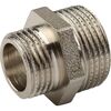 Купить Ниппель переходной 1/2"*1" (никель) (1500205 / 1552n000604) по цене 407 руб., в Санкт-Петебруге в интернет магазине 100-Систем, а также дургие товары  из раздела Ниппели и Никелированные фитинги