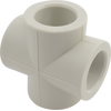 Купить FV PPR Крест 25 (aa235025000) по цене 248 руб., в Санкт-Петебруге в интернет магазине 100-Систем, а также дургие товары FV-Plast из раздела Фитинги серые полипропиленовые 25 и Трубы и фитинги серые полипропиленовые