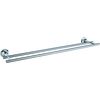 Купить Полотенцедержатель двойной WONZON & WOGHAND SIMPLE, Хром (WW-6511) (ww-6511) по цене 4120 руб., в Санкт-Петебруге в интернет магазине 100-Систем, а также дургие товары WONZON & WOGHAND из раздела Штанги для полотенец и Полотенцедержатели