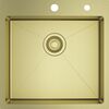 Купить Мойка кухонная Raglo R700.5050.03 золотой сатин (r700.5050.03) по цене 22420 руб., в Санкт-Петебруге в интернет магазине 100-Систем, а также дургие товары Raglo из раздела Врезные мойки и Кухонные мойки