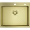 Купить Мойка кухонная Raglo R701.6050.03 золотой сатин (r701.6050.03) по цене 24168 руб., в Санкт-Петебруге в интернет магазине 100-Систем, а также дургие товары Raglo из раздела Врезные мойки и Кухонные мойки