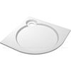 Купить Поддон для душа Cezares Tray R 90-550 радиальный (tray-s-r-90-550-56-w) по цене 27100 руб., в Санкт-Петебруге в интернет магазине 100-Систем, а также дургие товары CEZARES из раздела Сегмент (четверть круга) и Душевые поддоны