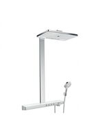 Купить Душевая система Hansgrohe Rainmaker Select 27106400 Белая Хром (27106400) по цене 776789.82 руб., в Санкт-Петебруге в интернет магазине 100-Систем, а также дургие товары HANSGROHE из раздела Душевые стойки и Душевые стойки, системы, панели, гарнитуры