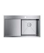 Купить Кухонная мойка Omoikiri Akisame 86-IN-R (4993763) по цене 59388 руб., в Санкт-Петебруге в интернет магазине 100-Систем, а также дургие товары Omoikiri из раздела Накладные мойки и Кухонные мойки