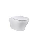 Купить Унитаз подвесной Edge-M VT1-37 безободковый, цвет белый, ультратонкое soft-close сиденье, , шт (vt1-37) по цене 13043.5 руб., в Санкт-Петебруге в интернет магазине 100-Систем, а также дургие товары Vincea из раздела Унитазы подвесные и Унитазы