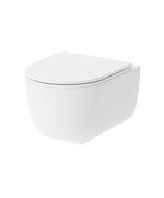 Купить DX86C1800SC Sirius подвесной унитаз безободковый с функцией биде с сиденьем микролифт (dx86c1800sc) по цене 45590 руб., в Санкт-Петебруге в интернет магазине 100-Систем, а также дургие товары DAMIXA из раздела Унитазы подвесные и Унитазы