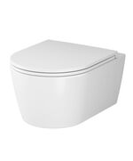 Купить C8F1700SC Func подвесной унитаз 49 см FlashClean с сиденьем микролифт (c8f1700sc) по цене 22990 руб., в Санкт-Петебруге в интернет магазине 100-Систем, а также дургие товары AM.PM из раздела Унитазы подвесные и Унитазы