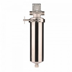 Купить Корпус из нержавеющей стали 10 SL 1/2" (HSG-10SL 1/2") (9001п) по цене 9535 руб., в Санкт-Петебруге в интернет магазине 100-Систем, а также дургие товары ГИДРОТЕК из раздела Магистральные фильтры и Водоочистка