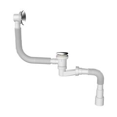 Купить Сифон для ванны выпуском Nova "click-cluck" (1542) по цене 1238 руб., в Санкт-Петебруге в интернет магазине 100-Систем, а также дургие товары NOVA из раздела Слив-перелив и Сифоны для ванн, поддонов