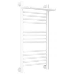 Купить Полотенцесушитель водяной Сунержа Богема с полкой+ 800х400 (12-0223-8040) по цене 43650 руб., в Санкт-Петебруге в интернет магазине 100-Систем, а также дургие товары Сунержа из раздела Водяные полотенцесушители и Полотенцесушители