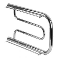 Купить Полотенцесушитель водяной INDIGO Фокстрот P с полочкой 32x60, боковое подключение, 1" (К-6)  (fpw32-60p) по цене 5561 руб., в Санкт-Петебруге в интернет магазине 100-Систем, а также дургие товары INDIGO из раздела Водяные полотенцесушители и Полотенцесушители