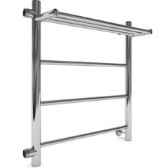 Купить Полотенцесушитель водяной INDIGO Line 60x50 с полочкой, боковое подключение 50, 1" (К-2)  (llshsw60-50r б/п 50) по цене 10846 руб., в Санкт-Петебруге в интернет магазине 100-Систем, а также дургие товары INDIGO из раздела Водяные полотенцесушители и Полотенцесушители