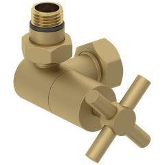 Купить Вентиль Сунержа 3D левый (крест) G 1/2" НР х G 3/4" НГ (032-1410-1234) по цене 13200 руб., в Санкт-Петебруге в интернет магазине 100-Систем, а также дургие товары Сунержа из раздела Комплектующие и Полотенцесушители