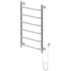 Купить Полотенцесушитель электрический Aquanet Fiona 80х50 Тэн справа (281995) по цене 13620 руб., в Санкт-Петебруге в интернет магазине 100-Систем, а также дургие товары AQUANET из раздела Электрические полотенцесушители и Полотенцесушители