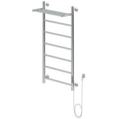 Купить Полотенцесушитель электрический Aquanet Mauro 100х50 Тэн справа , с полкой (282008) по цене 16350 руб., в Санкт-Петебруге в интернет магазине 100-Систем, а также дургие товары AQUANET из раздела Электрические полотенцесушители и Полотенцесушители