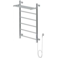 Купить Полотенцесушитель электрический Aquanet Mauro 80х50 Тэн справа , с полкой (282007) по цене 14850 руб., в Санкт-Петебруге в интернет магазине 100-Систем, а также дургие товары AQUANET из раздела Электрические полотенцесушители и Полотенцесушители