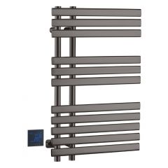 Купить Полотенцесушитель электрический сухой VENTURO GUN METAL (723-gm) по цене 74922 руб., в Санкт-Петебруге в интернет магазине 100-Систем, а также дургие товары BOHEME из раздела Электрические полотенцесушители и Полотенцесушители