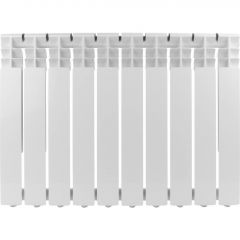 Купить ROMMER Optima 500 10 секций радиатор алюминиевый (RAL9016) (ral-0210-050010) по цене 6350 руб., в Санкт-Петебруге в интернет магазине 100-Систем, а также дургие товары ROMMER из раздела Алюминиевые радиаторы и Радиаторы