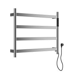 Купить Полотенцесушитель электрический WONZON & WOGHAND ESSEN, Брашированный никель (WW-A404-BR) (ww-a404-br) по цене 23680 руб., в Санкт-Петебруге в интернет магазине 100-Систем, а также дургие товары WONZON & WOGHAND из раздела Электрические полотенцесушители и Полотенцесушители