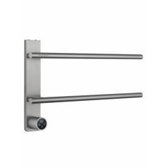 Купить Полотенцесушитель электрический WONZON & WOGHAND NÜRNBERG, Брашированный никель (WW-AL342-BR) (ww-al342-br) по цене 30824 руб., в Санкт-Петебруге в интернет магазине 100-Систем, а также дургие товары WONZON & WOGHAND из раздела Электрические полотенцесушители и Полотенцесушители