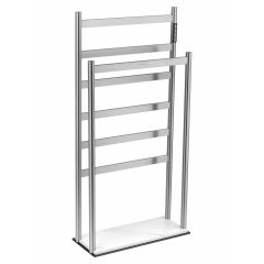 Купить Полотенцесушитель электрический напольный WONZON & WOGHAND ESSEN, Брашированный никель (WW-A407-BR) (ww-a407-br) по цене 62614 руб., в Санкт-Петебруге в интернет магазине 100-Систем, а также дургие товары WONZON & WOGHAND из раздела Электрические полотенцесушители и Полотенцесушители