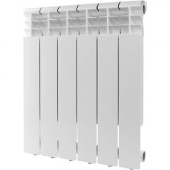 Купить ROMMER Profi 500 (AL500-80-80-100) 6 секции радиатор алюминиевый (RAL9016) (ral-1210-050006) по цене 4530 руб., в Санкт-Петебруге в интернет магазине 100-Систем, а также дургие товары ROMMER из раздела Алюминиевые радиаторы и Радиаторы