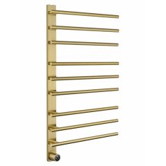 Купить Полотенцесушитель электрический WONZON & WOGHAND NÜRNBERG, Брашированное золото (WW-AL349-BG) (ww-al349-bg) по цене 79044 руб., в Санкт-Петебруге в интернет магазине 100-Систем, а также дургие товары WONZON & WOGHAND из раздела Электрические полотенцесушители и Полотенцесушители