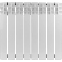 Купить ROMMER Optima BM 500 8 секций радиатор биметаллический (RAL9016) (rbm-0210-050008) по цене 5280 руб., в Санкт-Петебруге в интернет магазине 100-Систем, а также дургие товары ROMMER из раздела Биметаллические радиаторы и Радиаторы