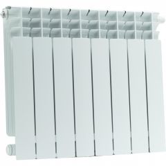 Купить Радиатор биметаллический STOUT TITAN VENTIL 500 нижнее правое подключение 9 секций (srb-3320-050009) по цене 12560 руб., в Санкт-Петебруге в интернет магазине 100-Систем, а также дургие товары STOUT из раздела Биметаллические радиаторы и Радиаторы