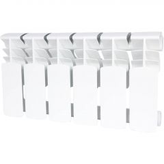Купить ROMMER Plus BM 200 6 секций радиатор биметаллический (RAL9016) (rbm-3210-020006) по цене 3840 руб., в Санкт-Петебруге в интернет магазине 100-Систем, а также дургие товары ROMMER из раздела Биметаллические радиаторы и Радиаторы