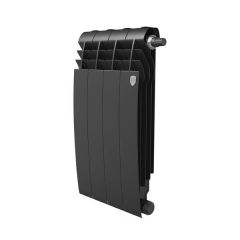 Купить Радиатор биметаллический Royal Thermo BILINER B 500 Чёрный - 4 секц. (rtbb350004) по цене 4920 руб., в Санкт-Петебруге в интернет магазине 100-Систем, а также дургие товары ROYAL THERMO из раздела Биметаллические радиаторы и Радиаторы