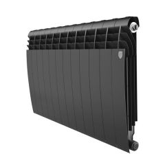 Купить Радиатор биметаллический Royal Thermo BILINER B 500 Чёрный - 12 секц. (rtbb350012) по цене 14760 руб., в Санкт-Петебруге в интернет магазине 100-Систем, а также дургие товары ROYAL THERMO из раздела Биметаллические радиаторы и Радиаторы