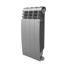 Купить Радиатор биметаллический Royal Thermo BILINER B 500 Серебристый - 4 секц. (rtbs350004) по цене 4920 руб., в Санкт-Петебруге в интернет магазине 100-Систем, а также дургие товары ROYAL THERMO из раздела Биметаллические радиаторы и Радиаторы