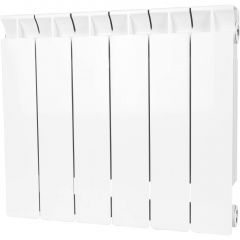 Купить SRB-0110-035006 STOUT STYLE 350 6 секций радиатор биметаллический боковое подключение (белый RAL 9010) (srb-0110-035006) по цене 10200 руб., в Санкт-Петебруге в интернет магазине 100-Систем, а также дургие товары STOUT из раздела Биметаллические радиаторы и Радиаторы