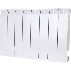 Купить SRB-0110-035008 STOUT STYLE 350 8 секций радиатор биметаллический боковое подключение (белый RAL 9010) (srb-0110-035008) по цене 13600 руб., в Санкт-Петебруге в интернет магазине 100-Систем, а также дургие товары STOUT из раздела Биметаллические радиаторы и Радиаторы
