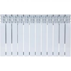 Купить ROMMER Plus BM 500 12 секций радиатор биметаллический (RAL9016) (rbm-3210-050012) по цене 8520 руб., в Санкт-Петебруге в интернет магазине 100-Систем, а также дургие товары ROMMER из раздела Биметаллические радиаторы и Радиаторы