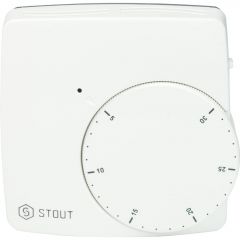 Купить STOUT STE-0002 Термостат комнатный электронный WFHT-DUAL включ. дистанционный датчик «в пол» L=3 м (ste-0002-000010) по цене 5837 руб., в Санкт-Петебруге в интернет магазине 100-Систем, а также дургие товары STOUT из раздела Терморегуляторы и Автоматика для теплого пола