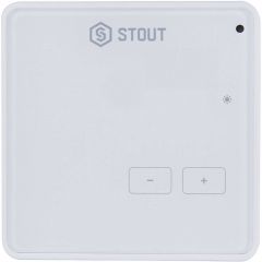 Купить STOUT  Проводной комнатный регулятор R-9z, белый (ste-0101-009003) по цене 13846 руб., в Санкт-Петебруге в интернет магазине 100-Систем, а также дургие товары STOUT из раздела Управляющие модули и Автоматика для водяного теплого пола