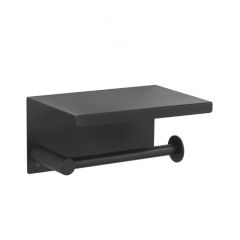 Купить Держатель туалетной бумаги с крышкой UNO Black (10971-b) по цене 5414 руб., в Санкт-Петебруге в интернет магазине 100-Систем, а также дургие товары BOHEME из раздела Держатели туалетной бумаги и Держатели туалетной бумаги и освежителей воздуха