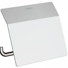 Купить HG AddStoris держатель туал/бумаги 41753, с крышкой, хром (41753000) по цене 8075 руб., в Санкт-Петебруге в интернет магазине 100-Систем, а также дургие товары HANSGROHE из раздела Держатели туалетной бумаги и Держатели туалетной бумаги и освежителей воздуха