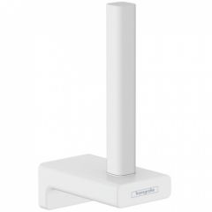 Купить HG держатель запасного рулона туалетной бумаги ADDSTORIS, матовый белый (41756700) по цене 7183 руб., в Санкт-Петебруге в интернет магазине 100-Систем, а также дургие товары HANSGROHE из раздела Держатели туалетной бумаги и Держатели туалетной бумаги и освежителей воздуха