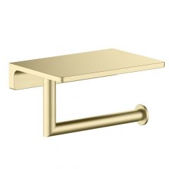 Купить Держатель туалетной бумаги Timo Saona 13043/17 с полкой для телефона, золото матовое (13043/17) по цене 12474 руб., в Санкт-Петебруге в интернет магазине 100-Систем, а также дургие товары TIMO из раздела Держатели туалетной бумаги и Держатели туалетной бумаги и освежителей воздуха