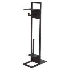 Купить ADM_N242 DEANTE Стойка MOKKO с держателем для туалетной бумаги, с полкой (черный) (adm_n242) по цене 18307 руб., в Санкт-Петебруге в интернет магазине 100-Систем, а также дургие товары DEANTE из раздела Комбинированные стойки держатели и Аксессуары для ванной комнаты