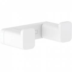 Купить HG AddStoris двойной крючок 41755, цвет - 700 (41755700) по цене 4983 руб., в Санкт-Петебруге в интернет магазине 100-Систем, а также дургие товары HANSGROHE из раздела Крючки (вешалки) и Аксессуары для ванной комнаты